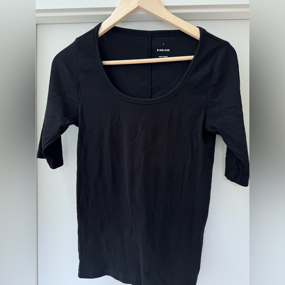 Everlane Luxe Rib Tee